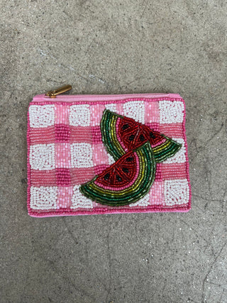 BEADED COIN PURSE