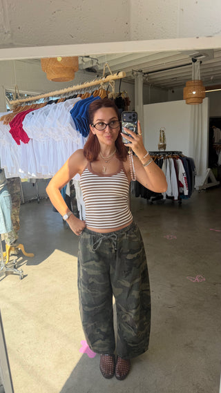 RIBBED HALTER TANK