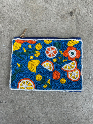 BEADED COIN PURSE