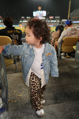 Lil leopard pants