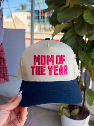 MOM OF THE YEAR CAP