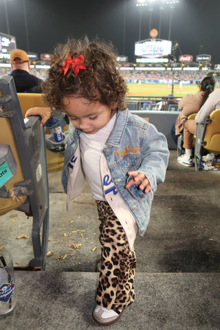 Lil leopard pants