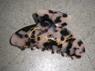 Engraved Claw Clip *please read description*