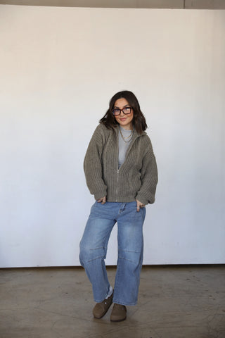 SAGE KNIT SWEATER