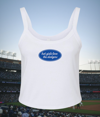 HOT GIRLS LOVE DODGERS TANK *preorder*