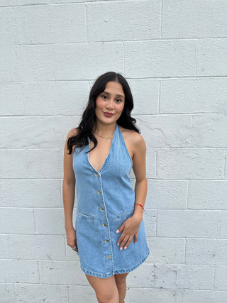 JEAN HALTER DRESS