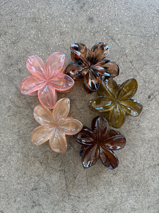 Plumeria Claw Clip-RESTOCKED!!!!