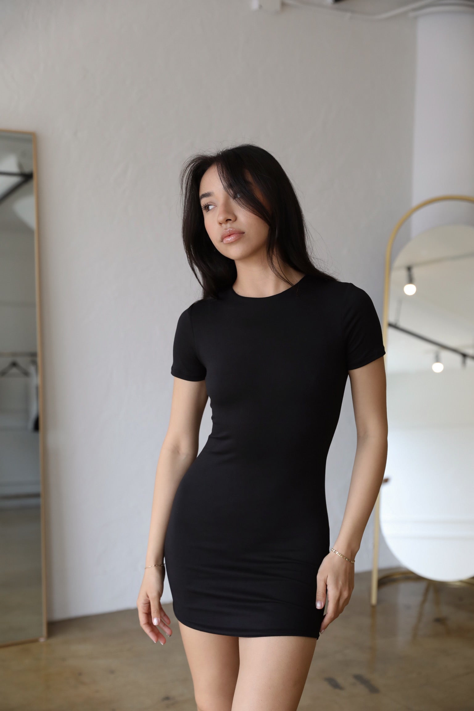 SKIN TIGHT MINI DRESS Shop Elvn Elvn SKIN TIGHT MINI DRESS Shop Elvn Elvn